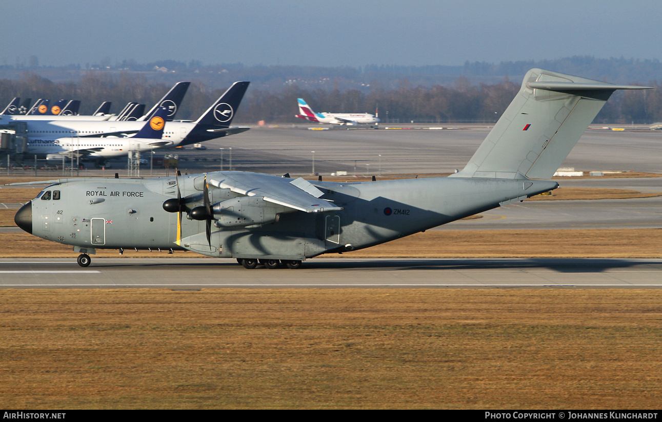 Aircraft Photo of ZM412 | Airbus A400M Atlas C1 | UK - Air Force | AirHistory.net #775792