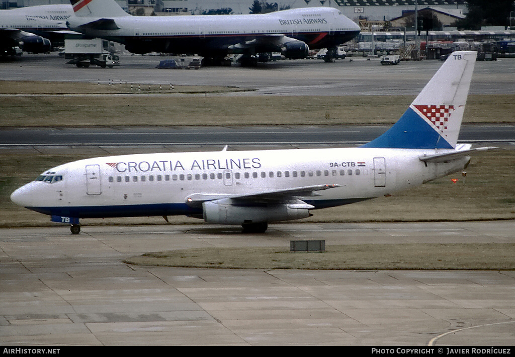 Aircraft Photo of 9A-CTB | Boeing 737-230/Adv | Croatia Airlines | AirHistory.net #775840