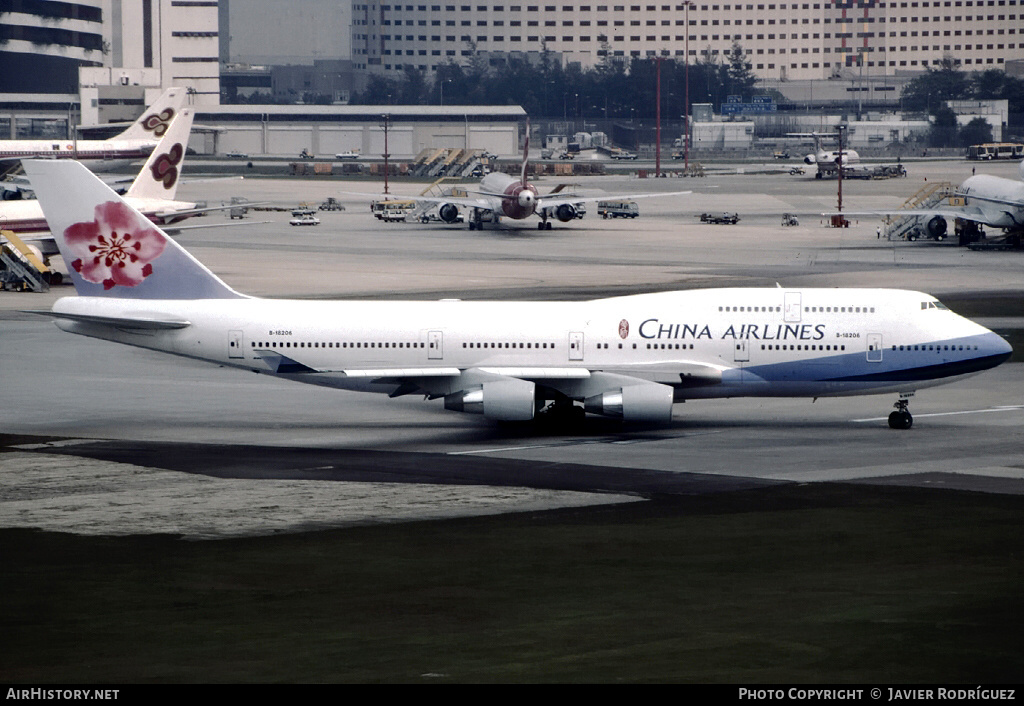 Aircraft Photo of B-18206 | Boeing 747-409 | China Airlines | AirHistory.net #775882
