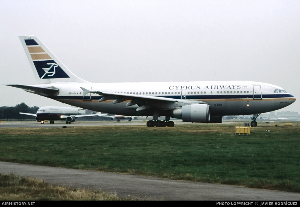 Aircraft Photo of 5B-DAX | Airbus A310-204 | Cyprus Airways | AirHistory.net #775888