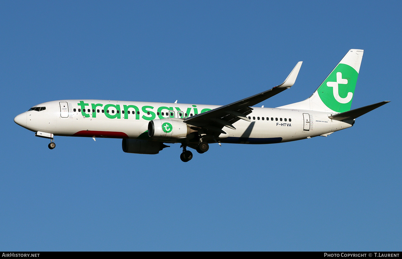 Aircraft Photo of F-HTVA | Boeing 737-800 | Transavia | AirHistory.net #775894
