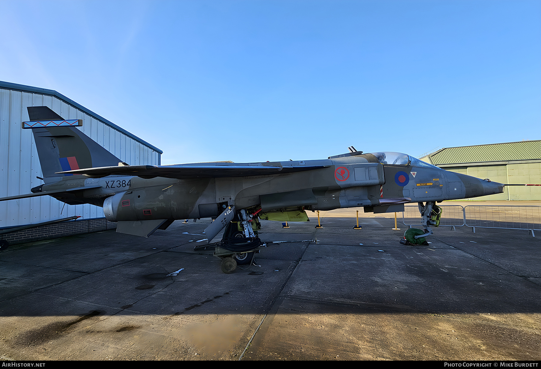 Aircraft Photo of XZ384 | Sepecat Jaguar GR1 | UK - Air Force | AirHistory.net #775904
