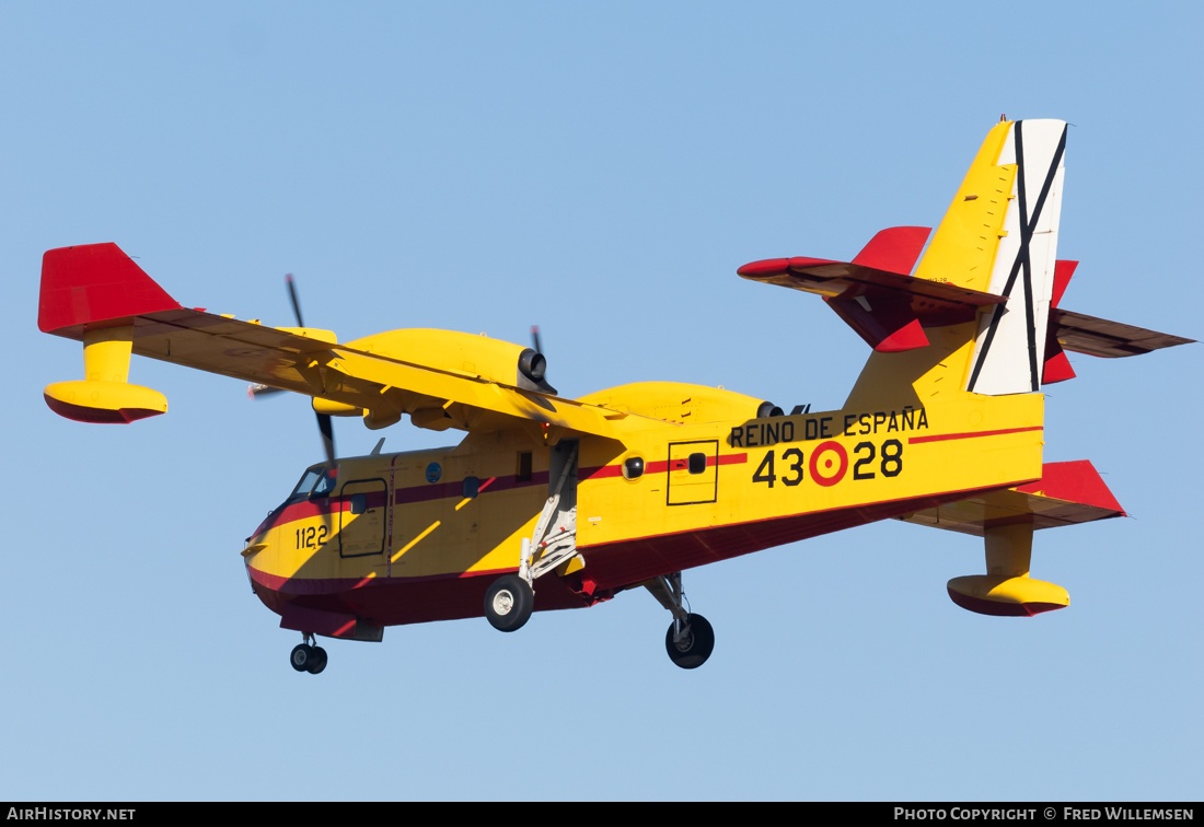Aircraft Photo of UD.13-28 | Canadair CL-215T (CL-215-6B11) | Spain - Air Force | AirHistory.net #775932