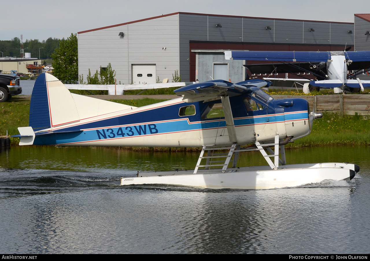 Aircraft Photo of N343WB | De Havilland Canada DHC-2 Beaver Mk.1 | AirHistory.net #775937