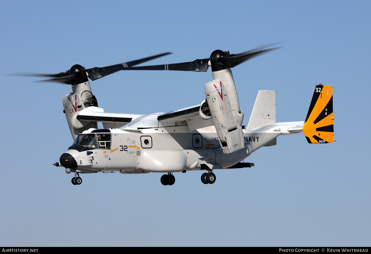 Aircraft Photo of 169439 / 9439 | Bell-Boeing CMV-22B Osprey | USA - Navy | AirHistory.net #775939