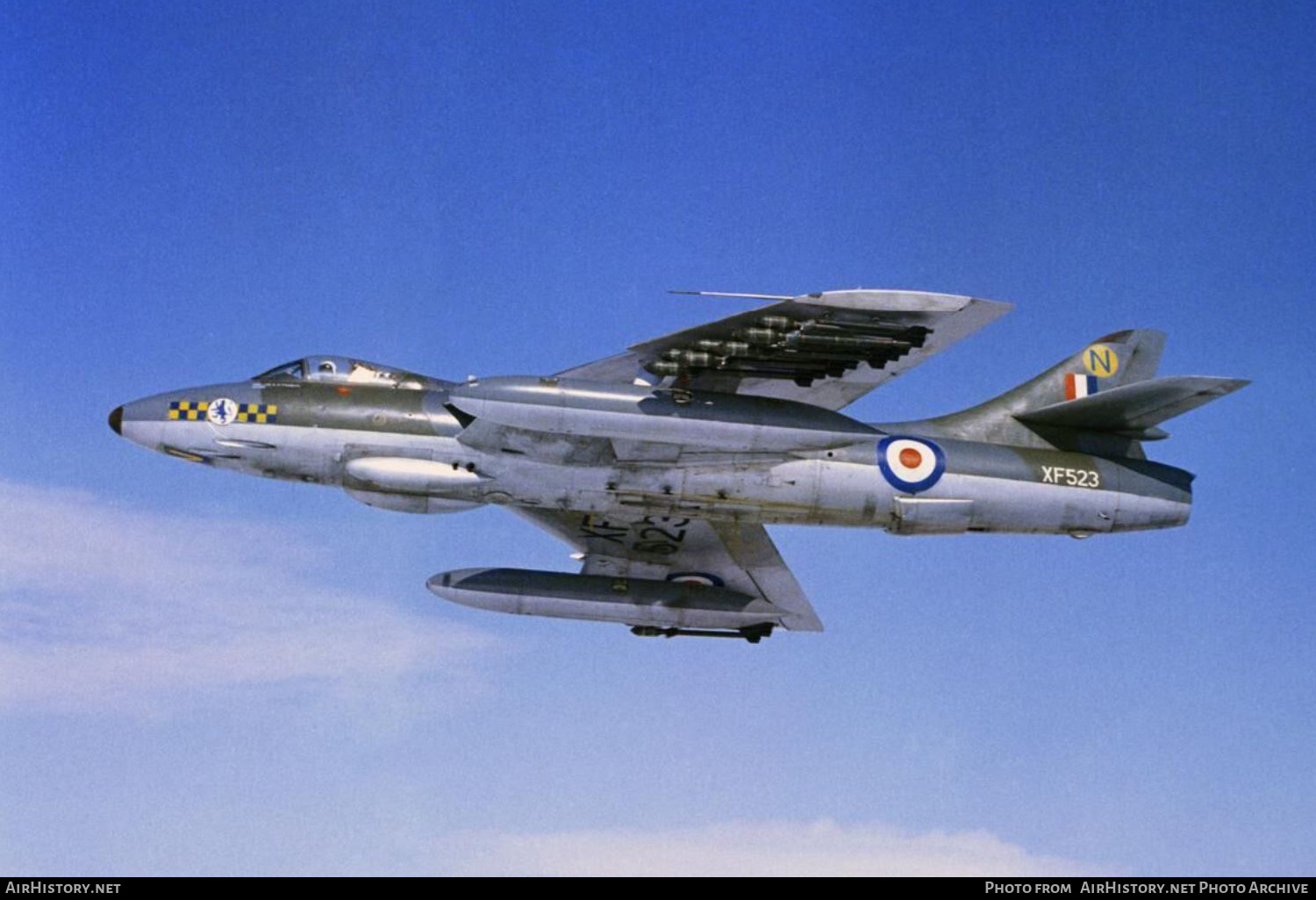 Aircraft Photo of XF523 | Hawker Hunter FGA9 | UK - Air Force | AirHistory.net #775946