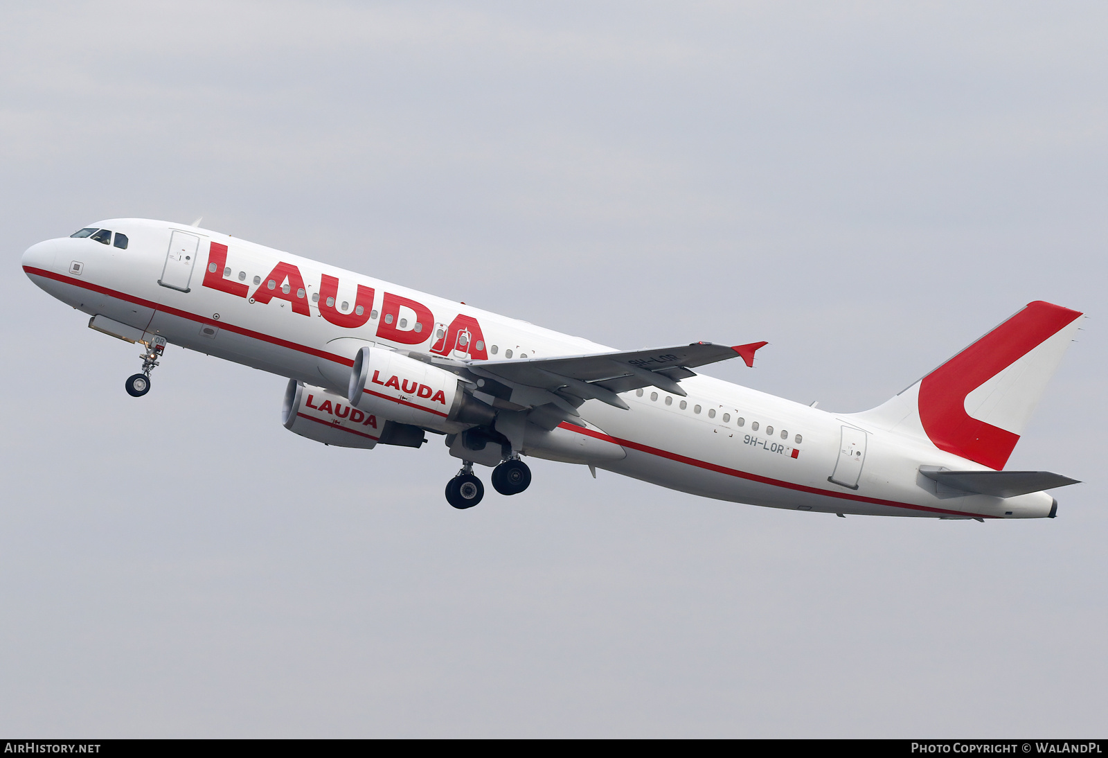Aircraft Photo of 9H-LOR | Airbus A320-214 | Lauda | AirHistory.net #775952