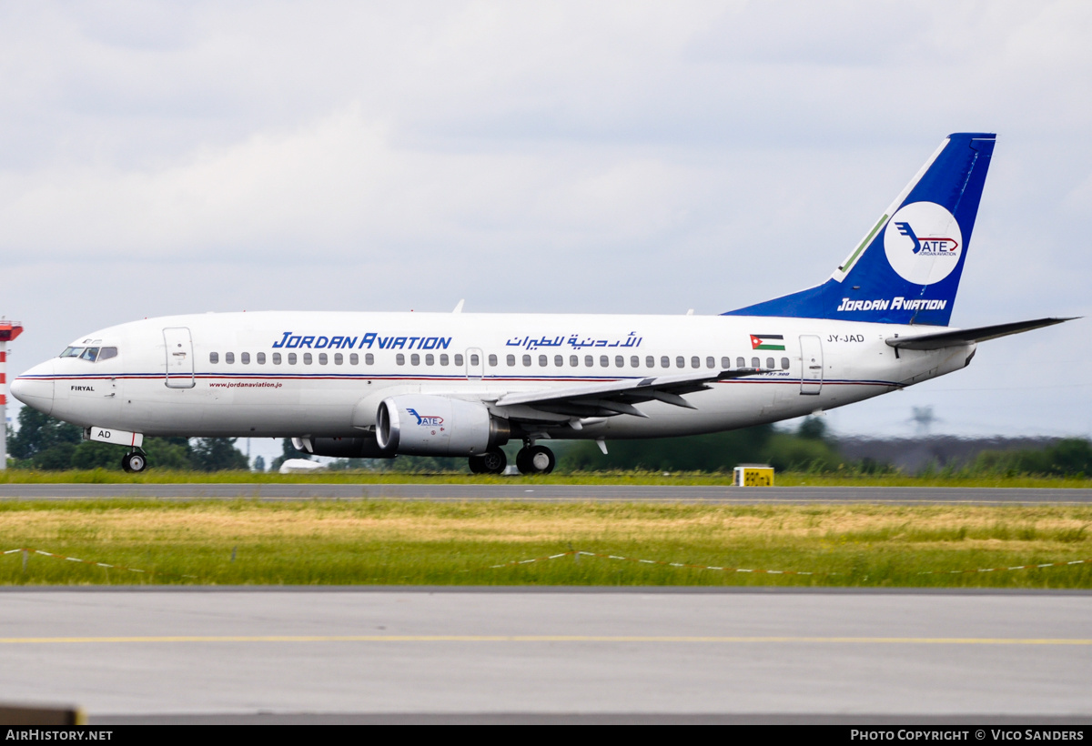 Aircraft Photo of JY-JAD | Boeing 737-322 | Jordan Aviation - JATE | AirHistory.net #775983