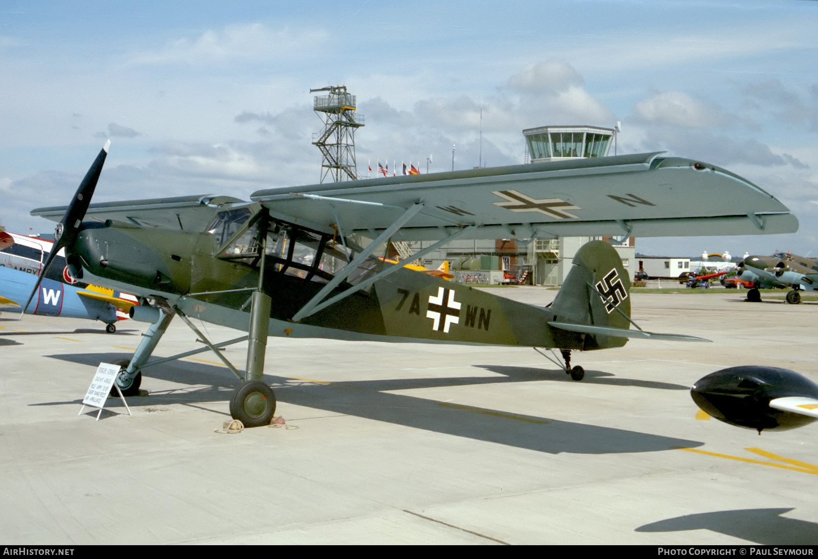 Aircraft Photo of G-AZMH | Morane-Saulnier MS.500 Criquet | Germany - Air Force | AirHistory.net #775994