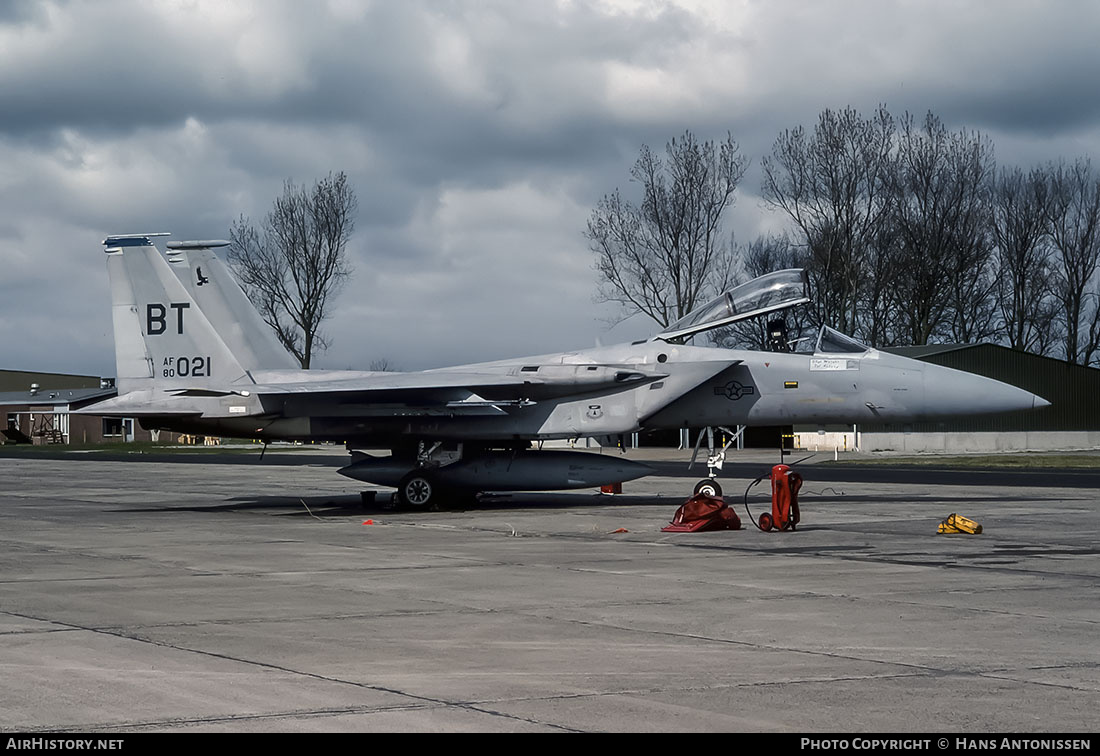 Aircraft Photo of 80-0021 / AF80-021 | McDonnell Douglas F-15C Eagle | USA - Air Force | AirHistory.net #776020