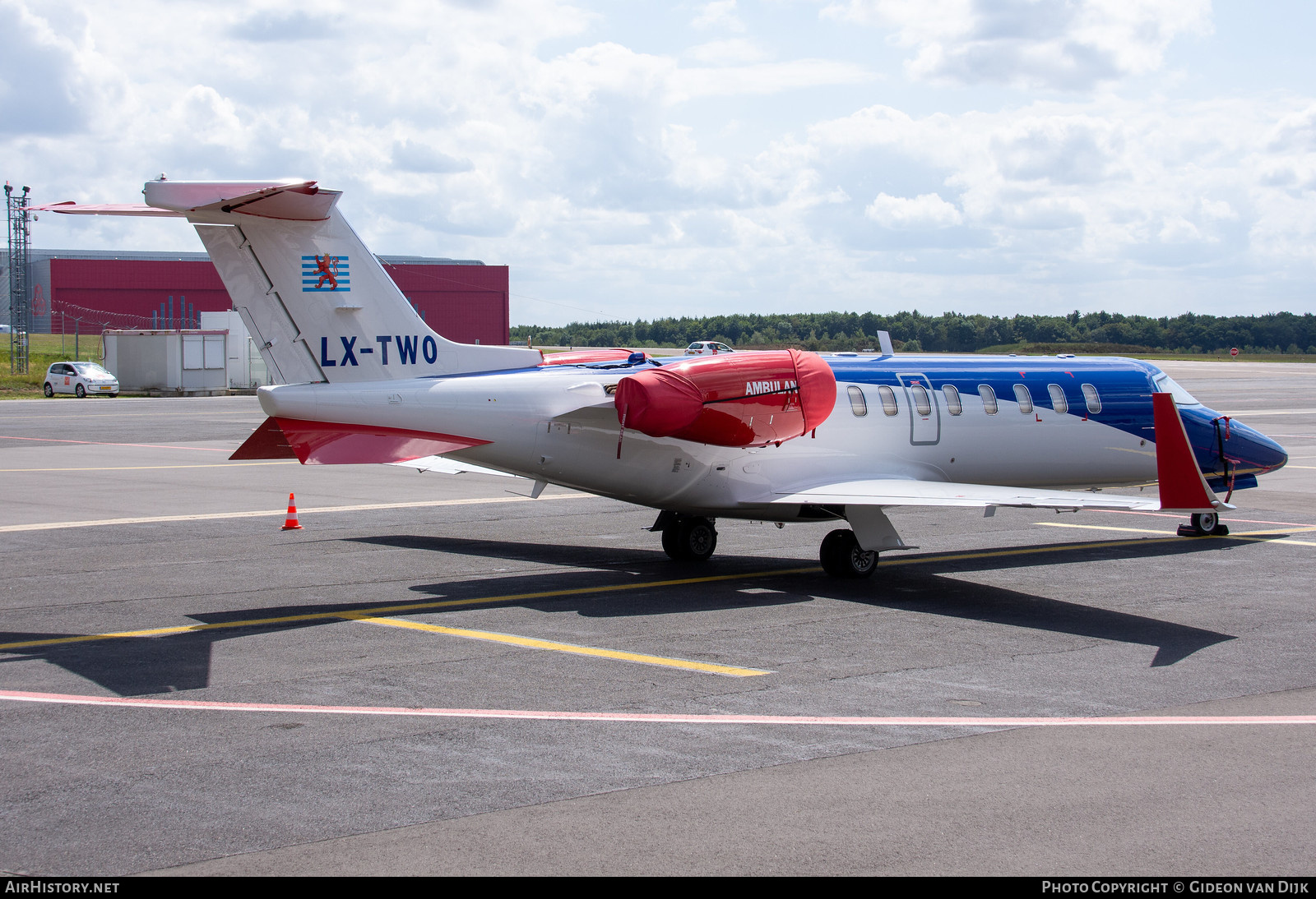 Aircraft Photo of LX-TWO | Learjet 45 | AirHistory.net #776030