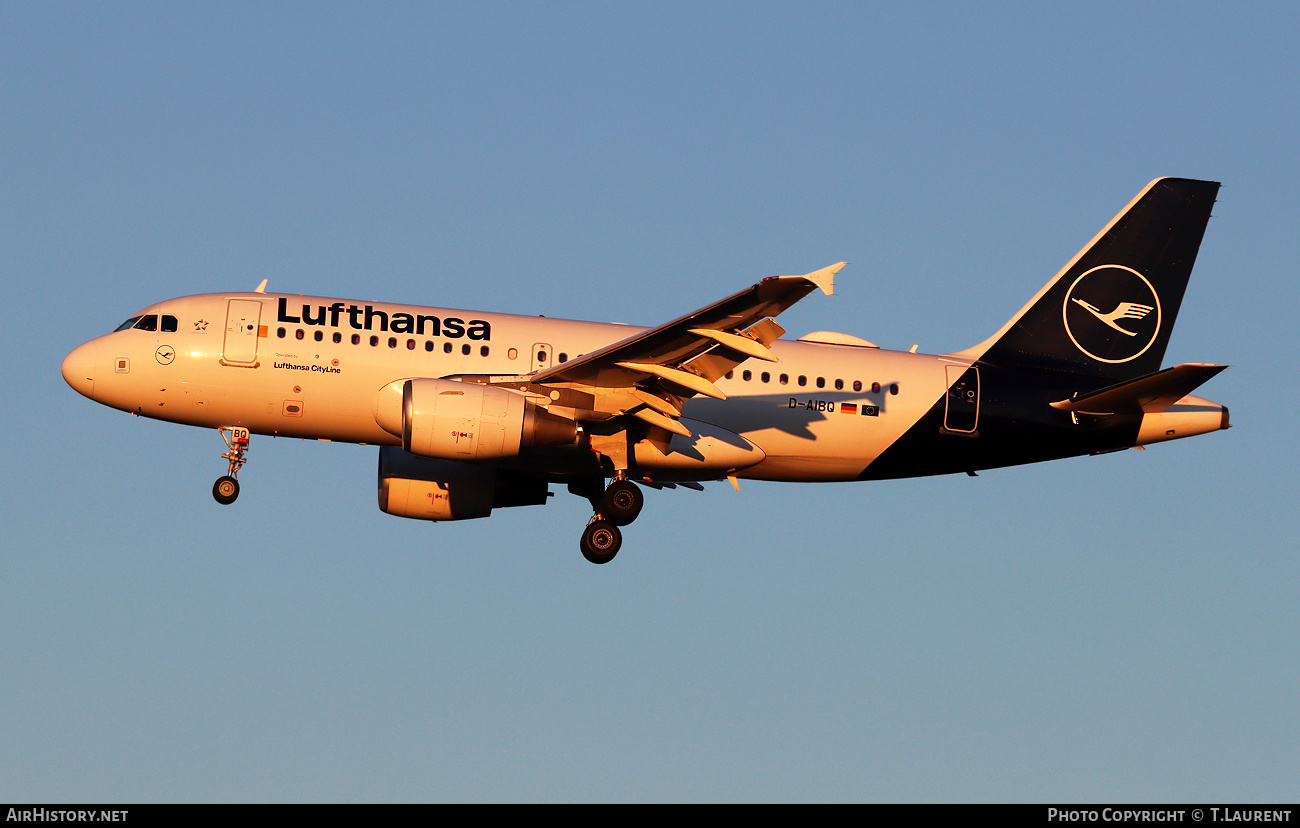 Aircraft Photo of D-AIBQ | Airbus A319-112 | Lufthansa | AirHistory.net #776035