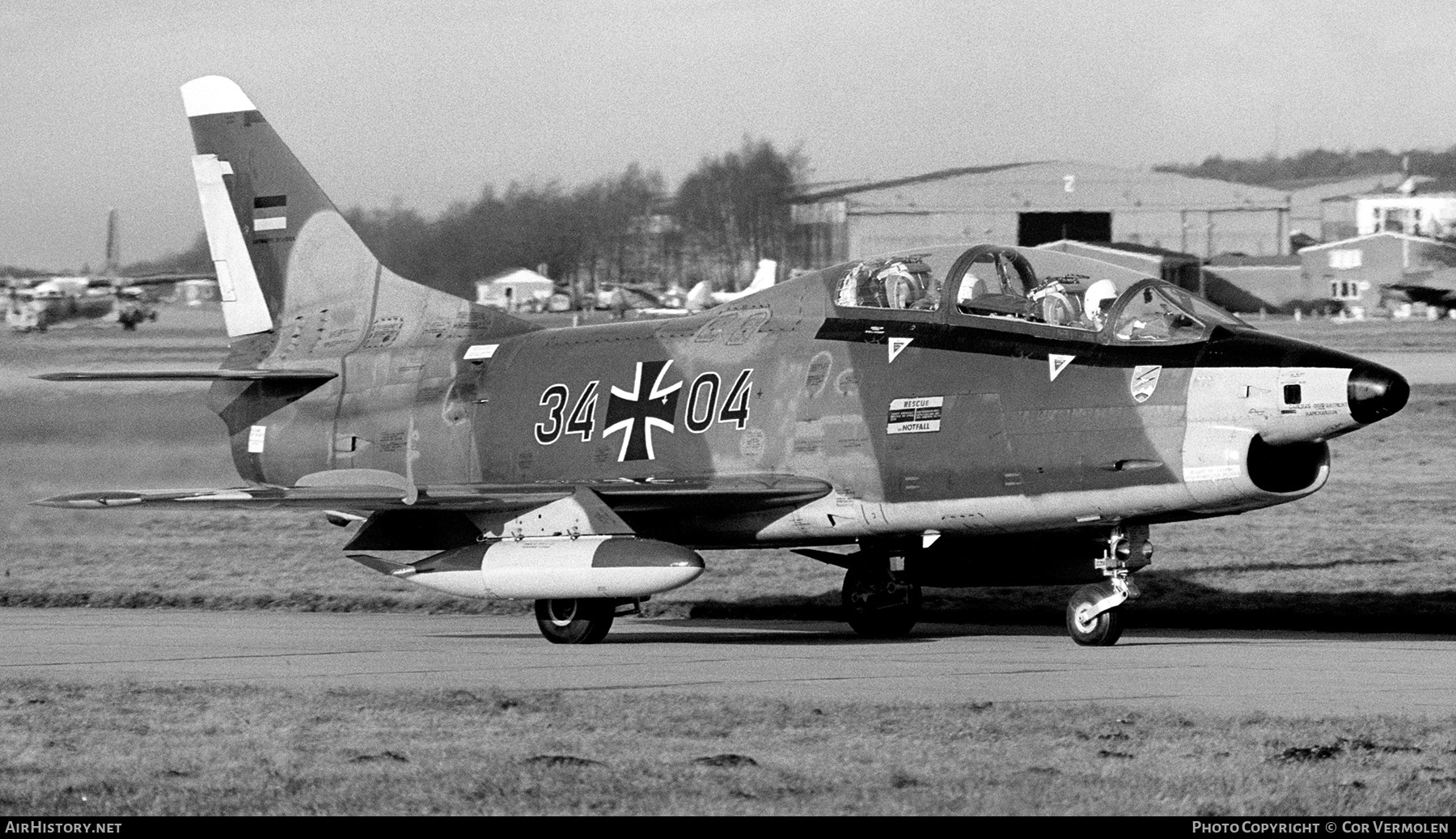 Aircraft Photo of 3404 | Fiat G-91T/3 | Germany - Air Force | AirHistory.net #776075