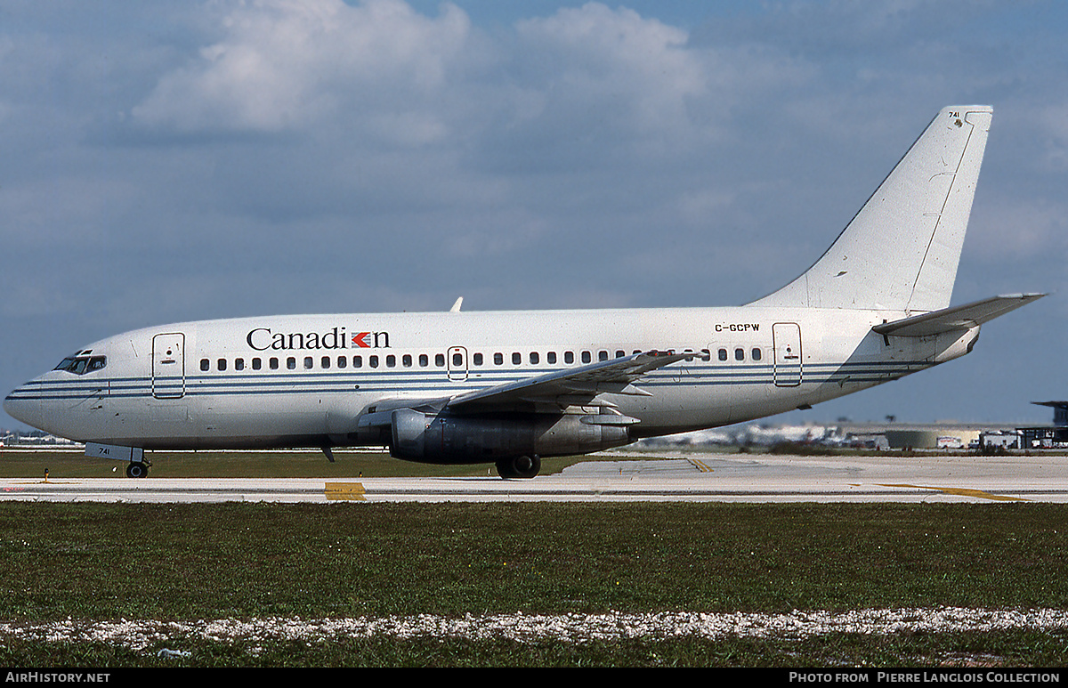 Aircraft Photo of C-GCPW | Boeing 737-275/Adv | Canadian Airlines | AirHistory.net #776090