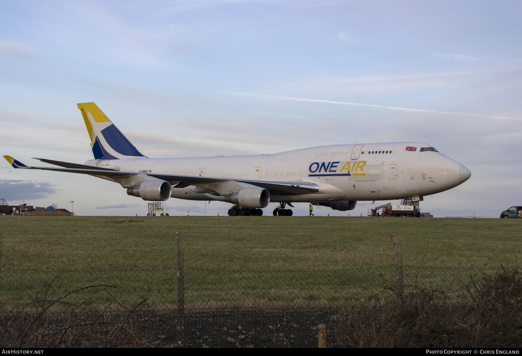 Aircraft Photo of G-ONEE | Boeing 747-433(BDSF) | One Air | AirHistory.net #776100