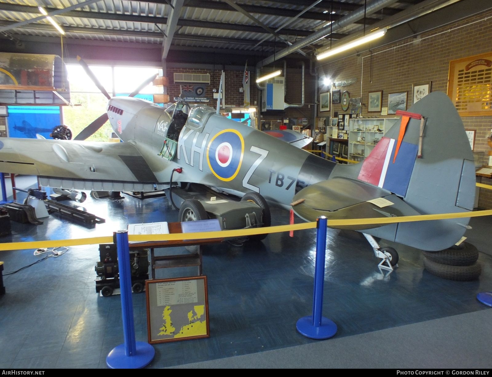 Aircraft Photo of TB752 / 7256M 7279M | Supermarine 361 Spitfire LF16 | UK - Air Force | AirHistory.net #776110