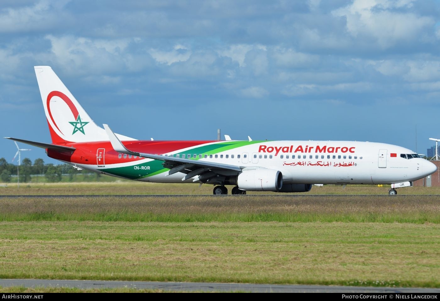Aircraft Photo of CN-ROR | Boeing 737-8B6 | Royal Air Maroc - RAM | AirHistory.net #776114