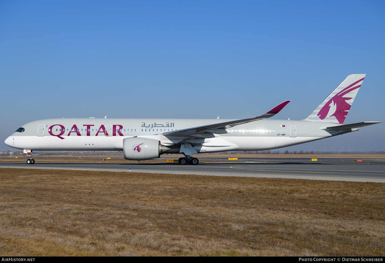 Aircraft Photo of A7-AMF | Airbus A350-941 | Qatar Airways | AirHistory.net #776145