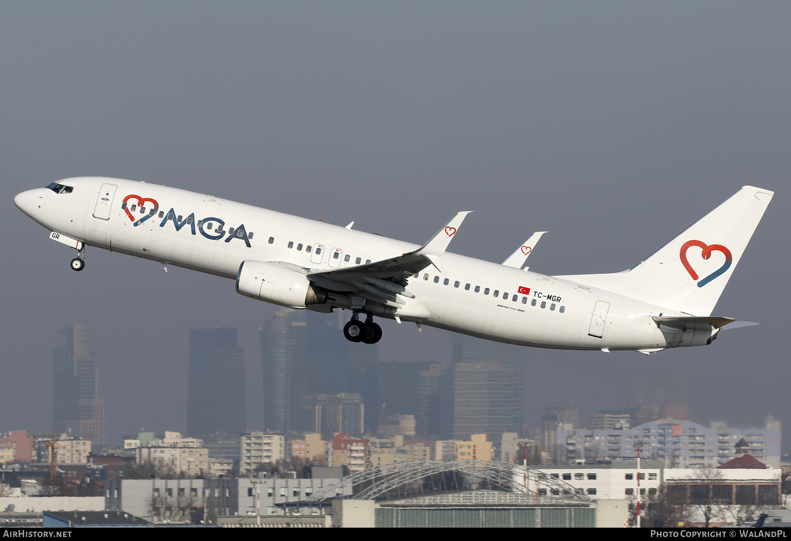 Aircraft Photo of TC-MGR | Boeing 737-85F | MGA - Mavi Gok Aviation | AirHistory.net #776177