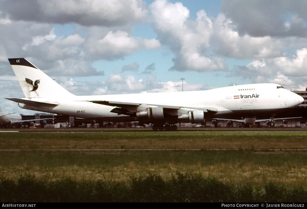 Aircraft Photo of EP-ICC | Boeing 747-2J9F/SCD | Iran Air Cargo | AirHistory.net #776189