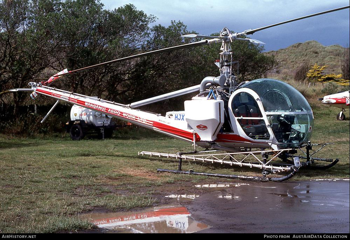 Aircraft Photo of ZK-HJX / HJX | Hiller UH-12E/Soloy | Wanganui Aero Work Ltd. | AirHistory.net #776226