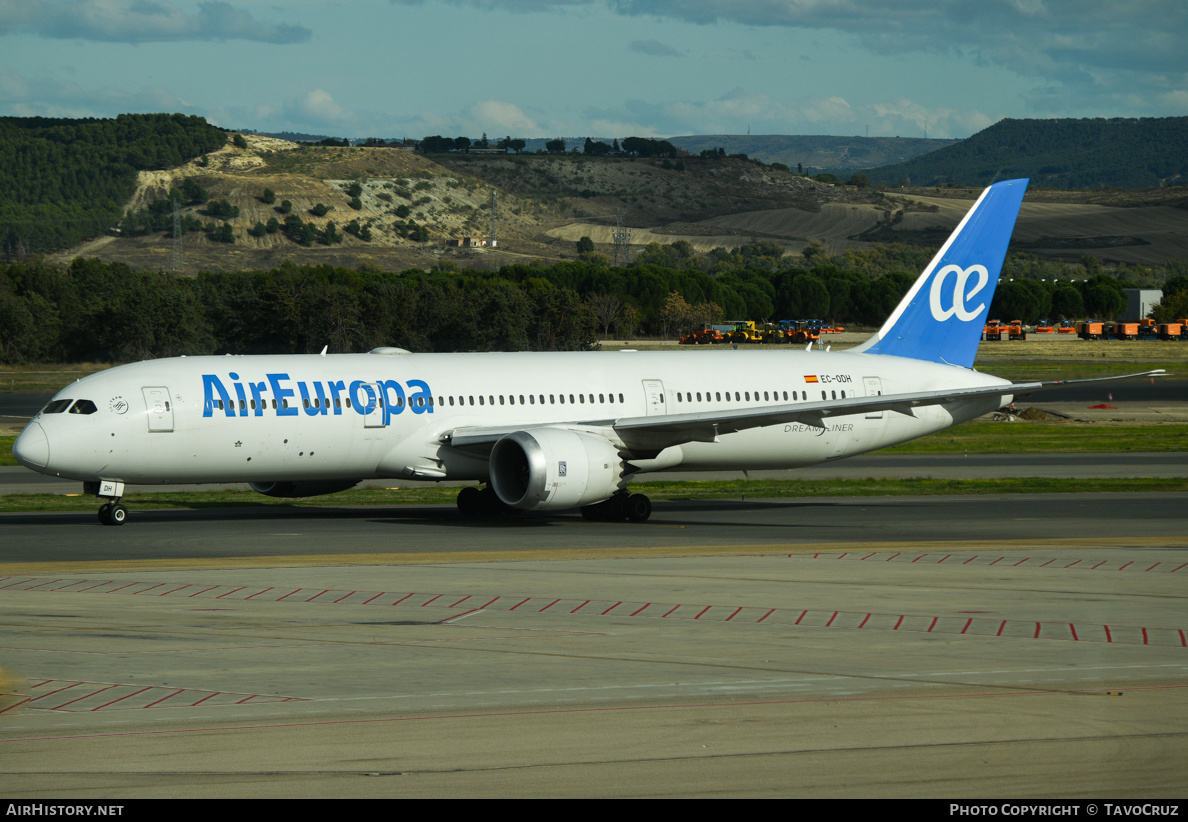 Aircraft Photo of EC-ODH | Boeing 787-9 Dreamliner | Air Europa | AirHistory.net #776241