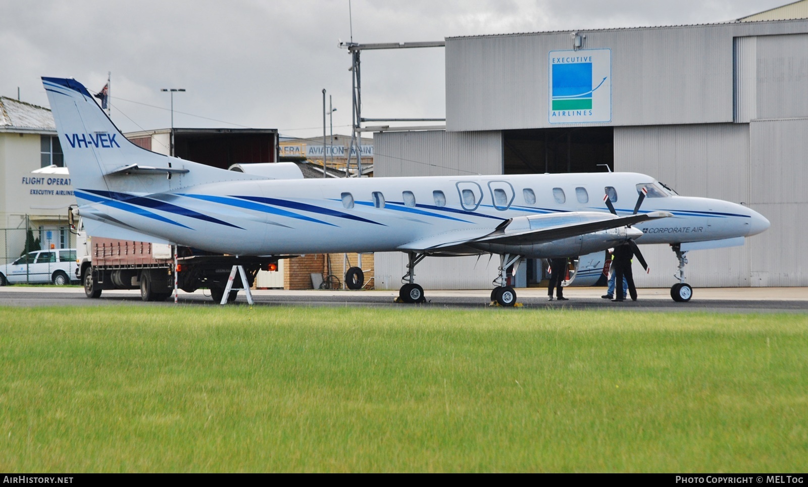 Aircraft Photo of VH-VEK | Fairchild SA-227DC Metro 23 | Corporate Air | AirHistory.net #776259