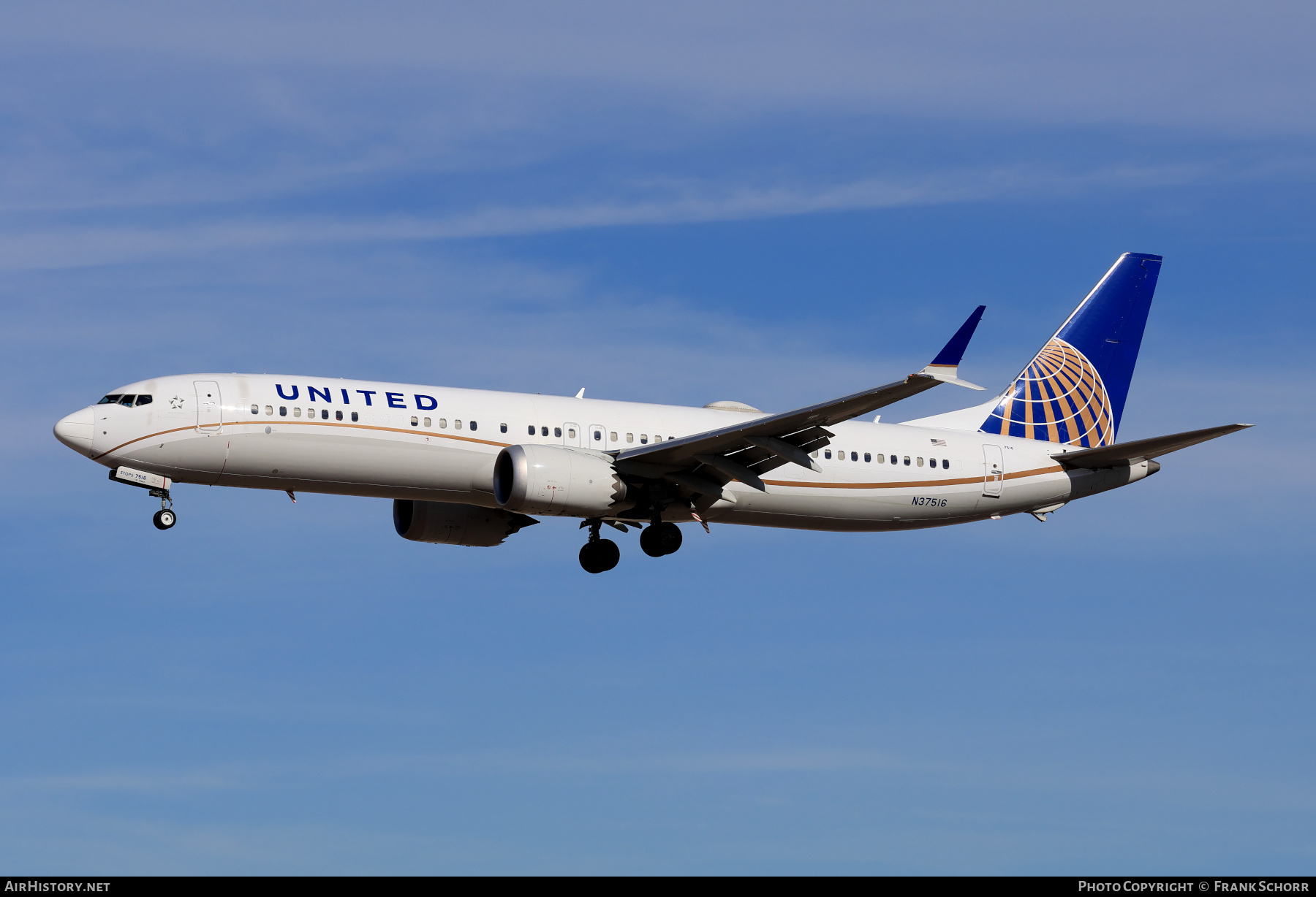 Aircraft Photo of N37516 | Boeing 737-9 Max 9 | United Airlines | AirHistory.net #776270