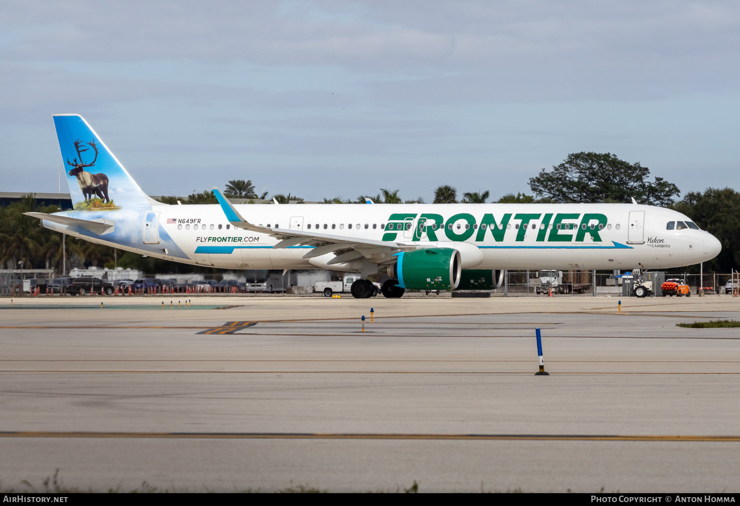 Aircraft Photo of N649FR | Airbus A321-271NX | Frontier Airlines | AirHistory.net #776274