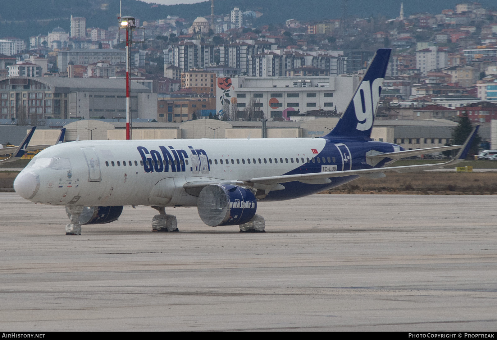 Aircraft Photo of TC-LUU | Airbus A320-271N | GoAir | AirHistory.net #776280