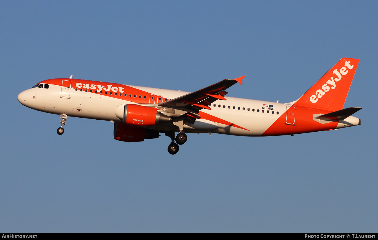 Aircraft Photo of OE-INP | Airbus A320-214 | EasyJet | AirHistory.net #776293