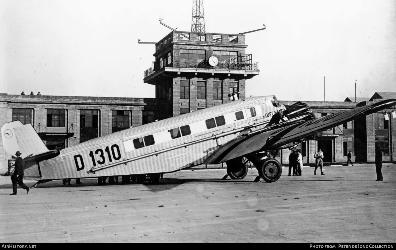 Aircraft Photo of D-1310 | Junkers G31de | Deutsche Luft Hansa | AirHistory.net #776329