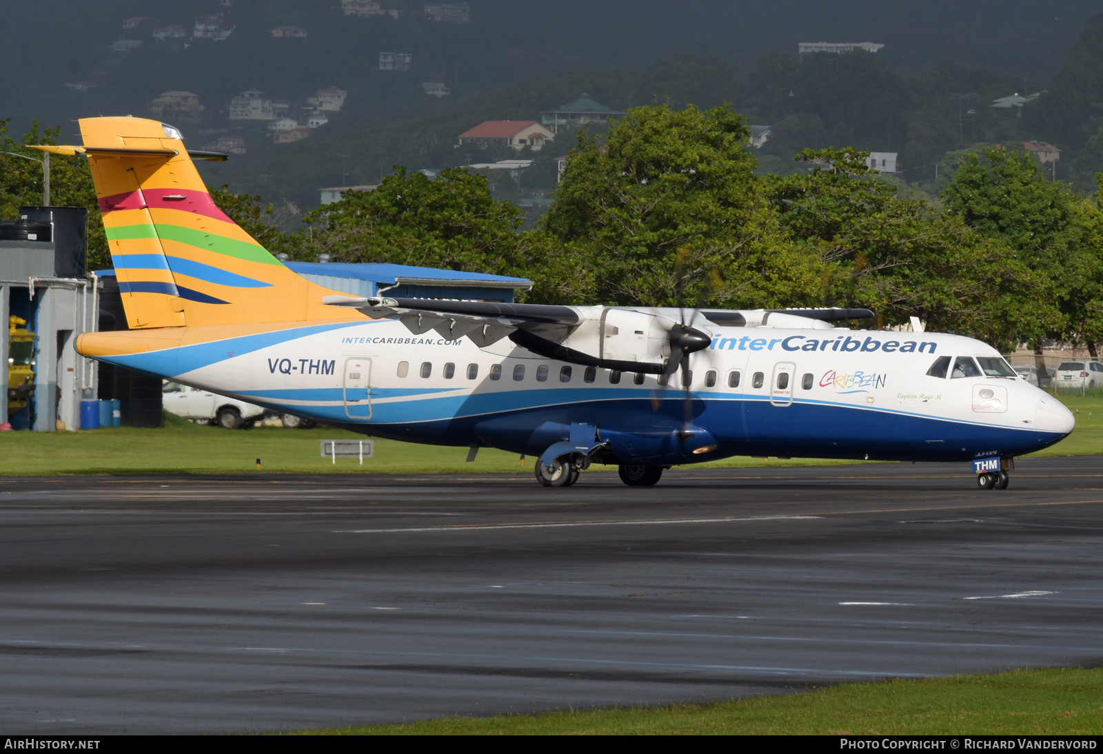 Aircraft Photo of VQ-THM | ATR ATR-42-500 | InterCaribbean Airways | AirHistory.net #776331