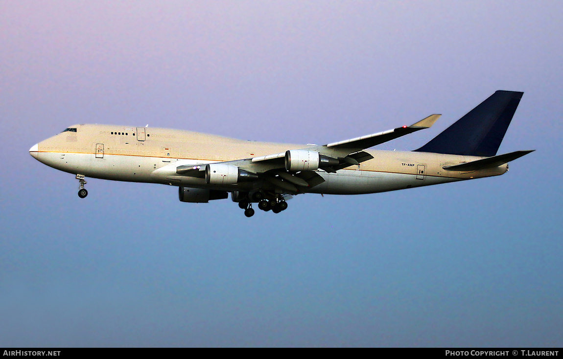 Aircraft Photo of TF-AMP | Boeing 747-481(BCF) | AirHistory.net #776337