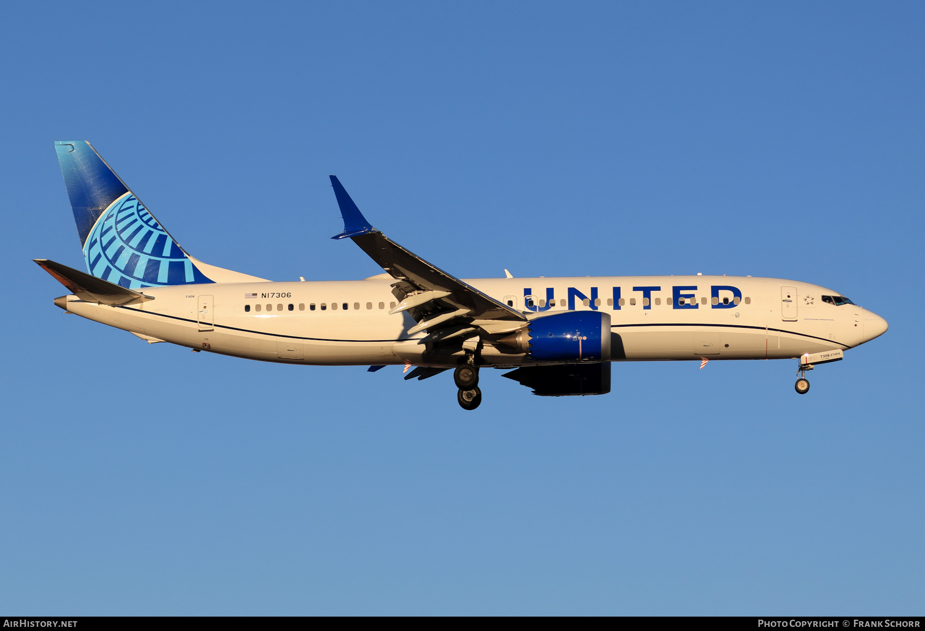 Aircraft Photo of N17306 | Boeing 737-8 Max 8 | United Airlines | AirHistory.net #776338