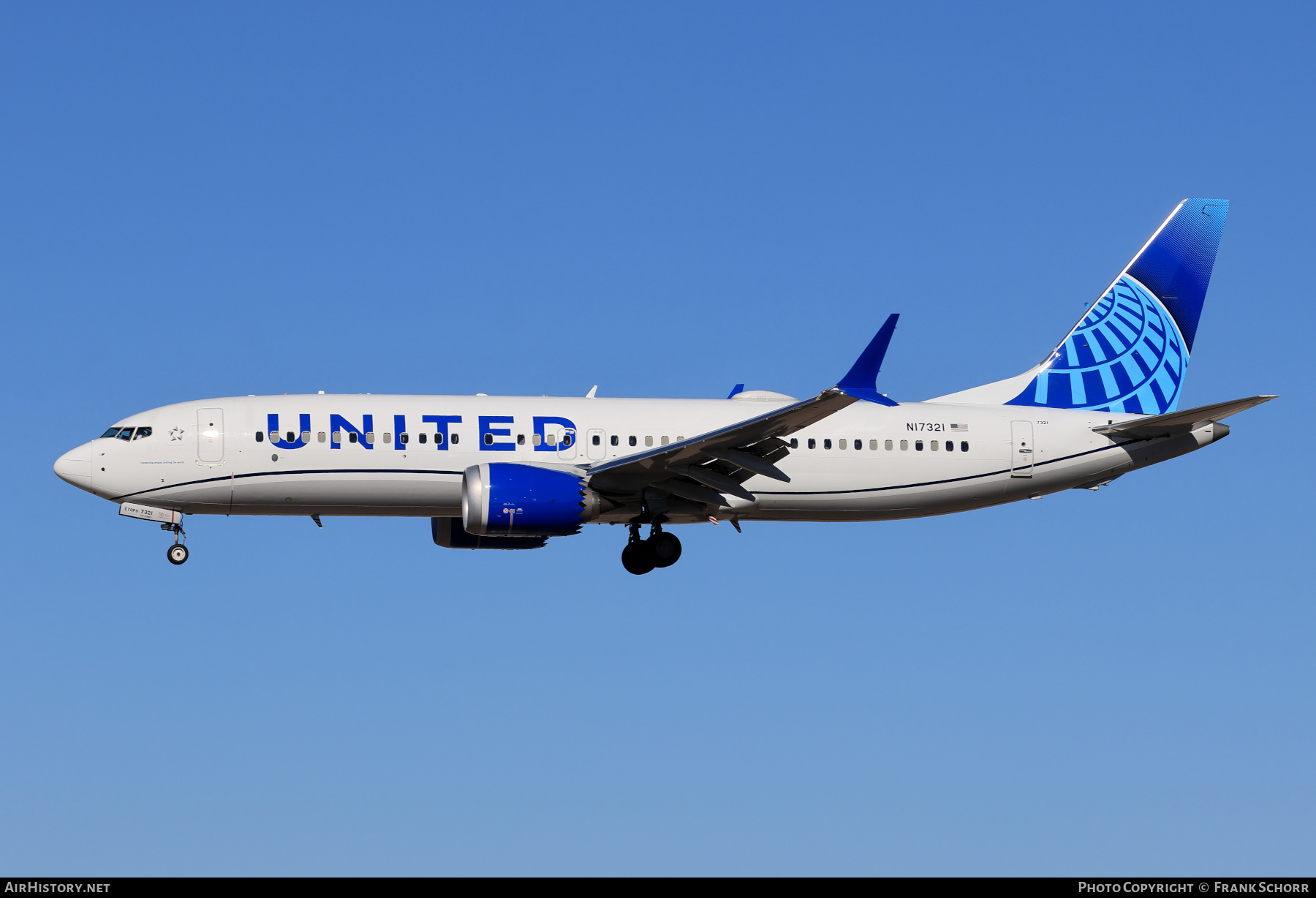 Aircraft Photo of N17321 | Boeing 737-8 Max 8 | United Airlines | AirHistory.net #776341