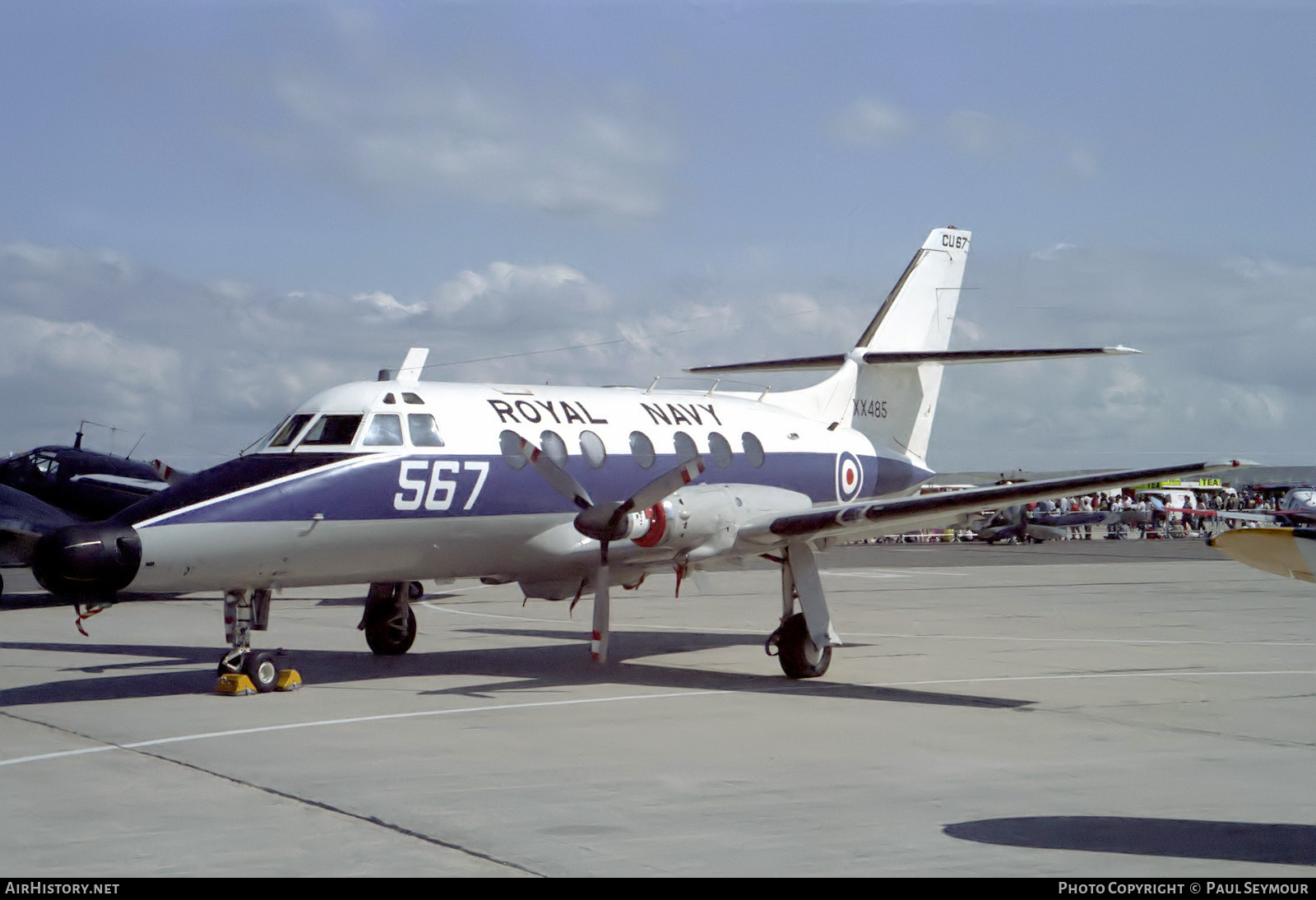 Aircraft Photo of XX485 | Scottish Aviation HP-137 Jetstream T2 | UK - Navy | AirHistory.net #776347