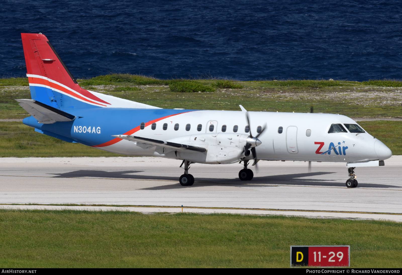 Aircraft Photo of N304AG | Saab 340B/Plus | Z Air | AirHistory.net #776360