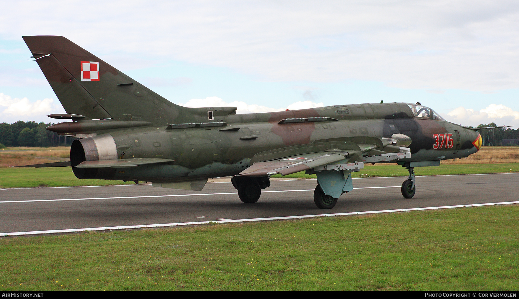 Aircraft Photo of 3715 | Sukhoi Su-22M4 | Poland - Air Force | AirHistory.net #776382