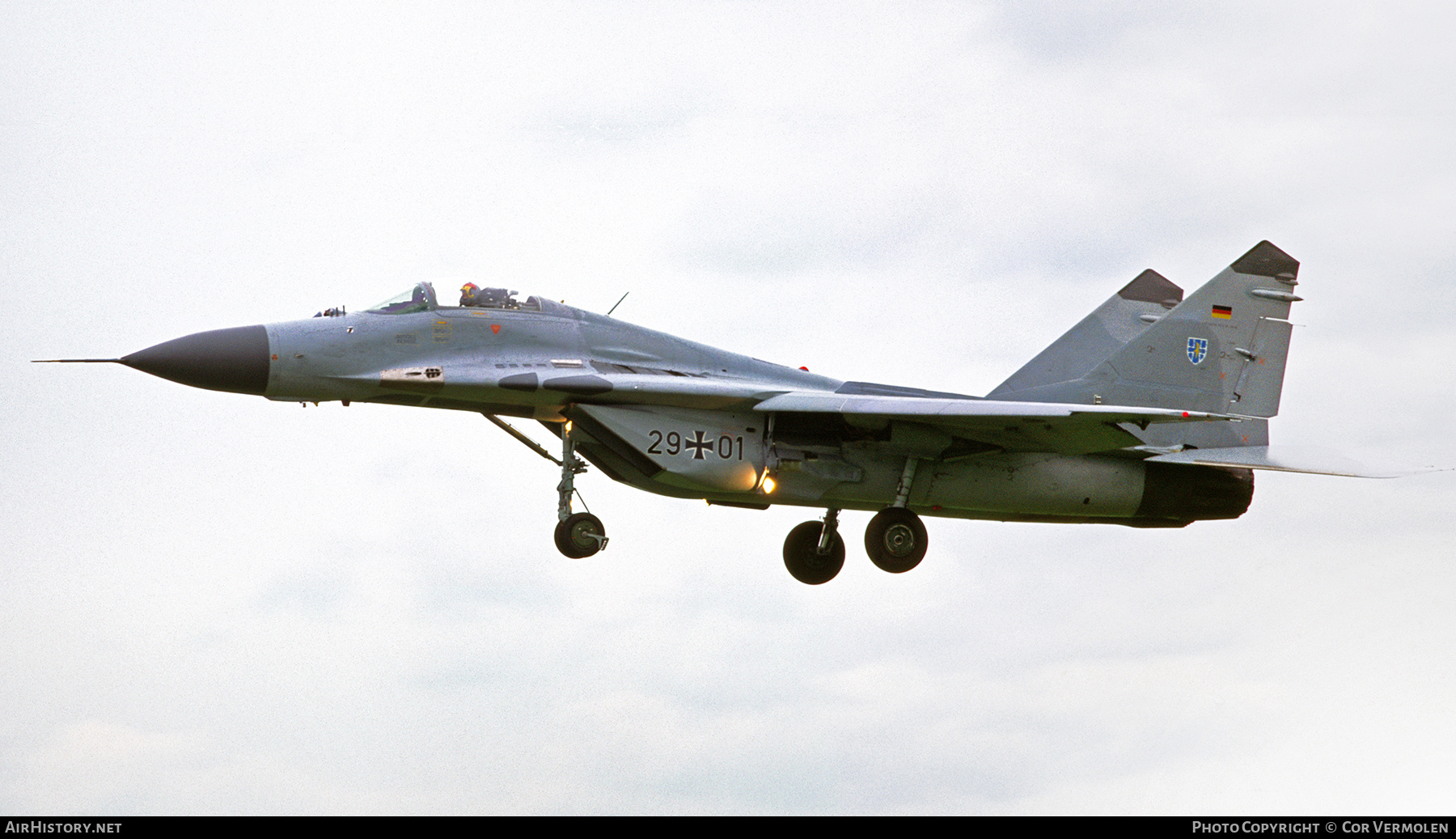 Aircraft Photo of 2901 | Mikoyan-Gurevich MiG-29G (9-12A) | Germany - Air Force | AirHistory.net #776384