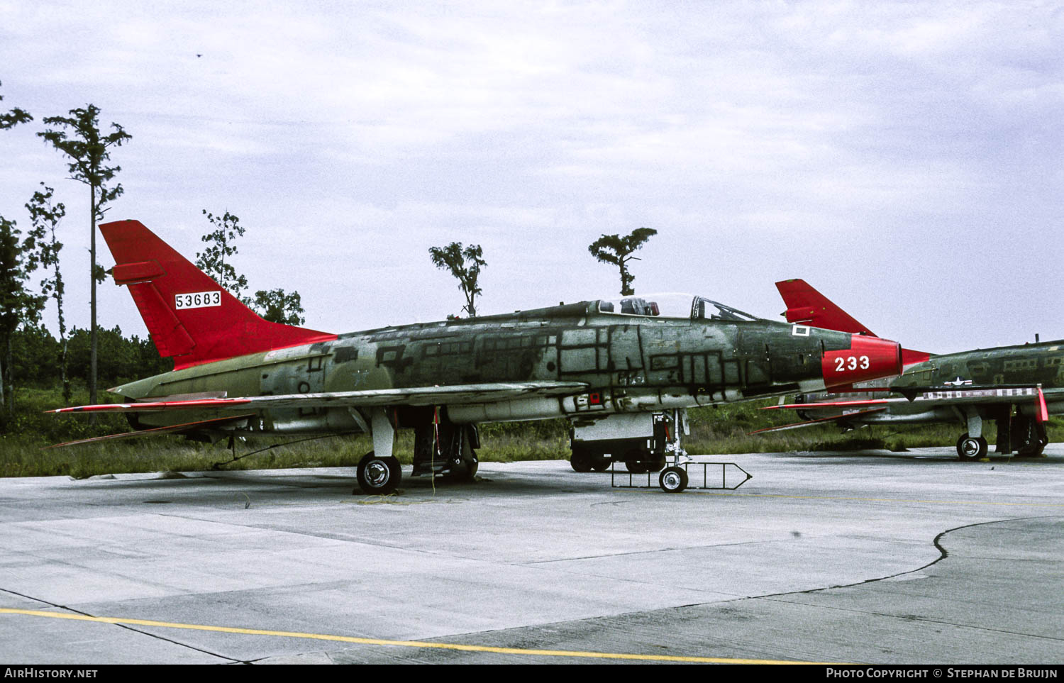 Aircraft Photo of 55-3683 | North American QF-100D Super Sabre | USA - Air Force | AirHistory.net #776393