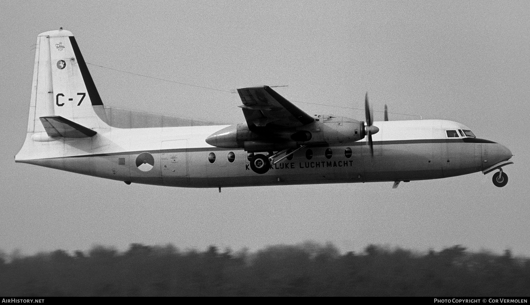 Aircraft Photo of C-7 | Fokker F27-300M Troopship | Netherlands - Air Force | AirHistory.net #776395