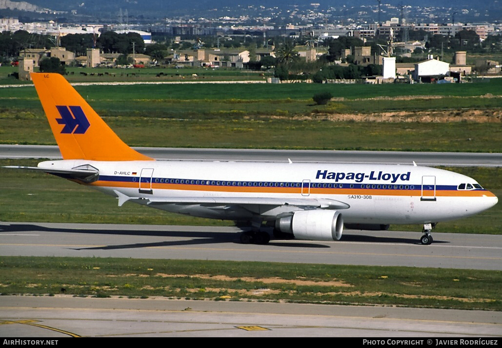 Aircraft Photo of D-AHLC | Airbus A310-308 | Hapag-Lloyd | AirHistory.net #776408
