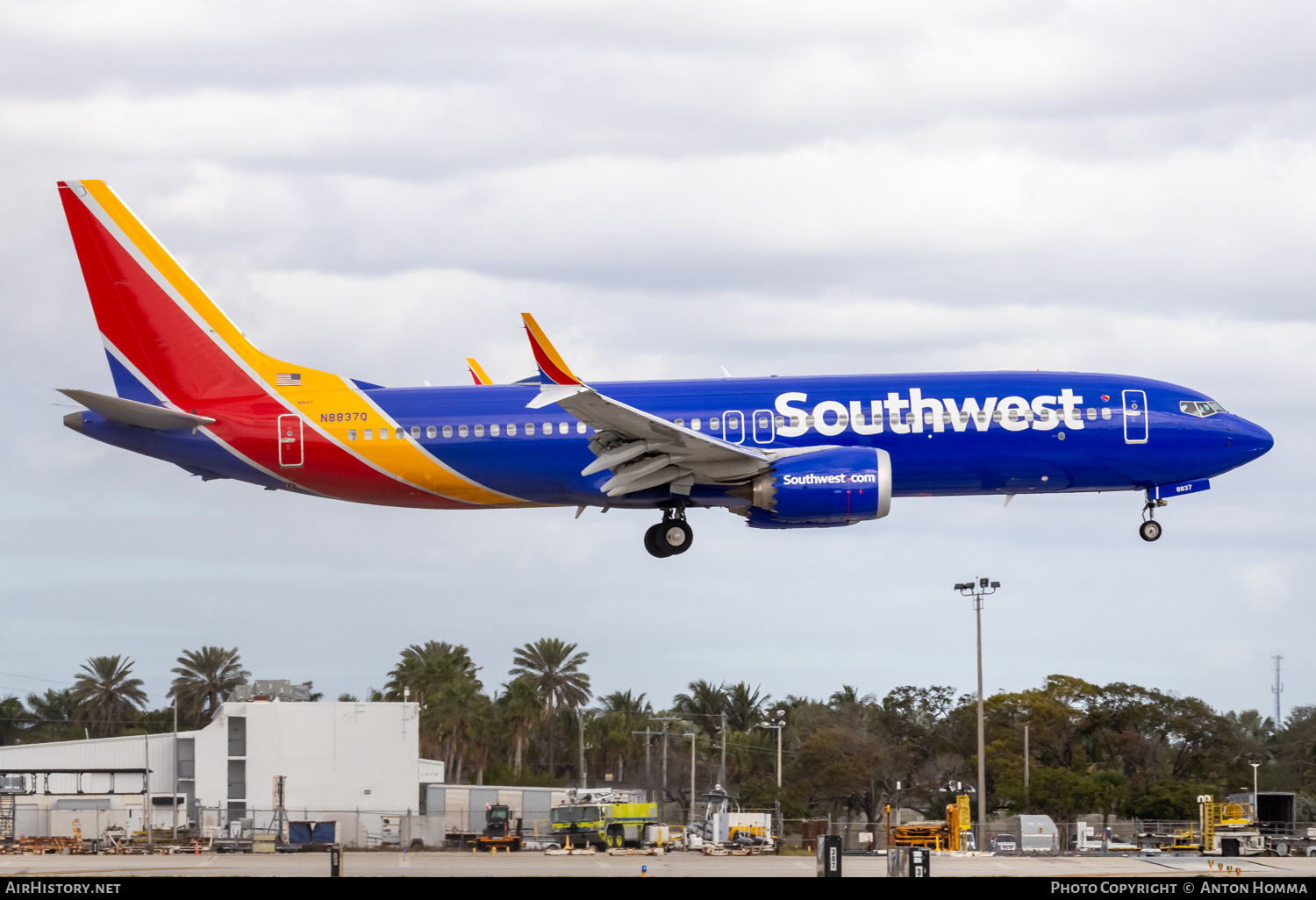 Aircraft Photo of N8837Q | Boeing 737-8 Max 8 | Southwest Airlines | AirHistory.net #776410