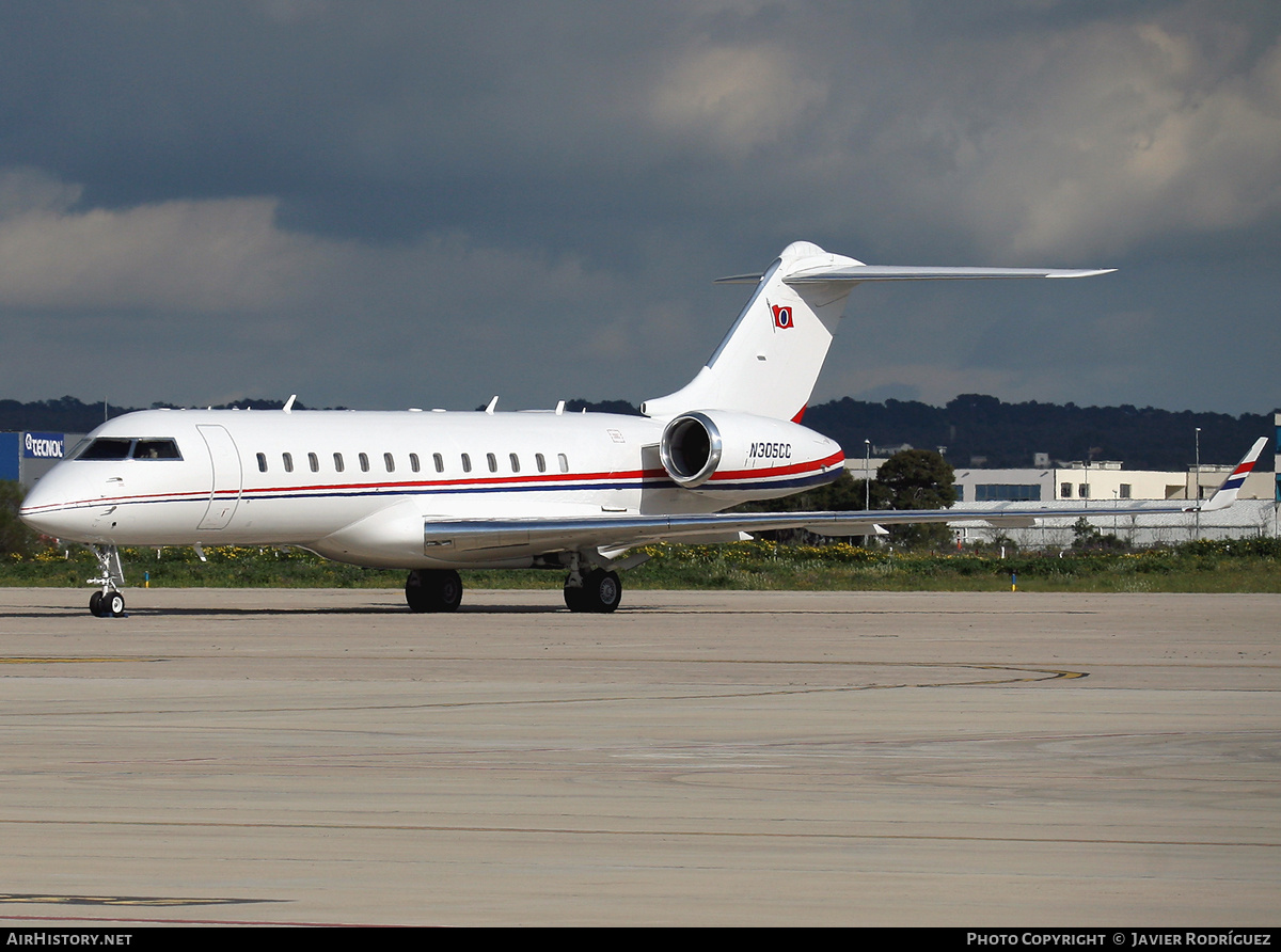 Aircraft Photo of N305CC | Bombardier Global Express (BD-700-1A10) | Carnival Corporation | AirHistory.net #776450