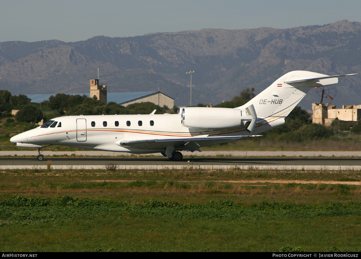 Aircraft Photo of OE-HUB | Cessna 750 Citation X | AirHistory.net #776459