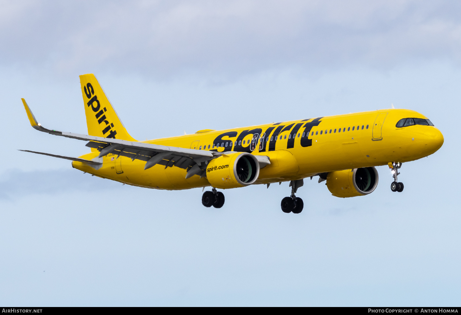 Aircraft Photo of N720NK | Airbus A321-271NX | Spirit Airlines | AirHistory.net #776468