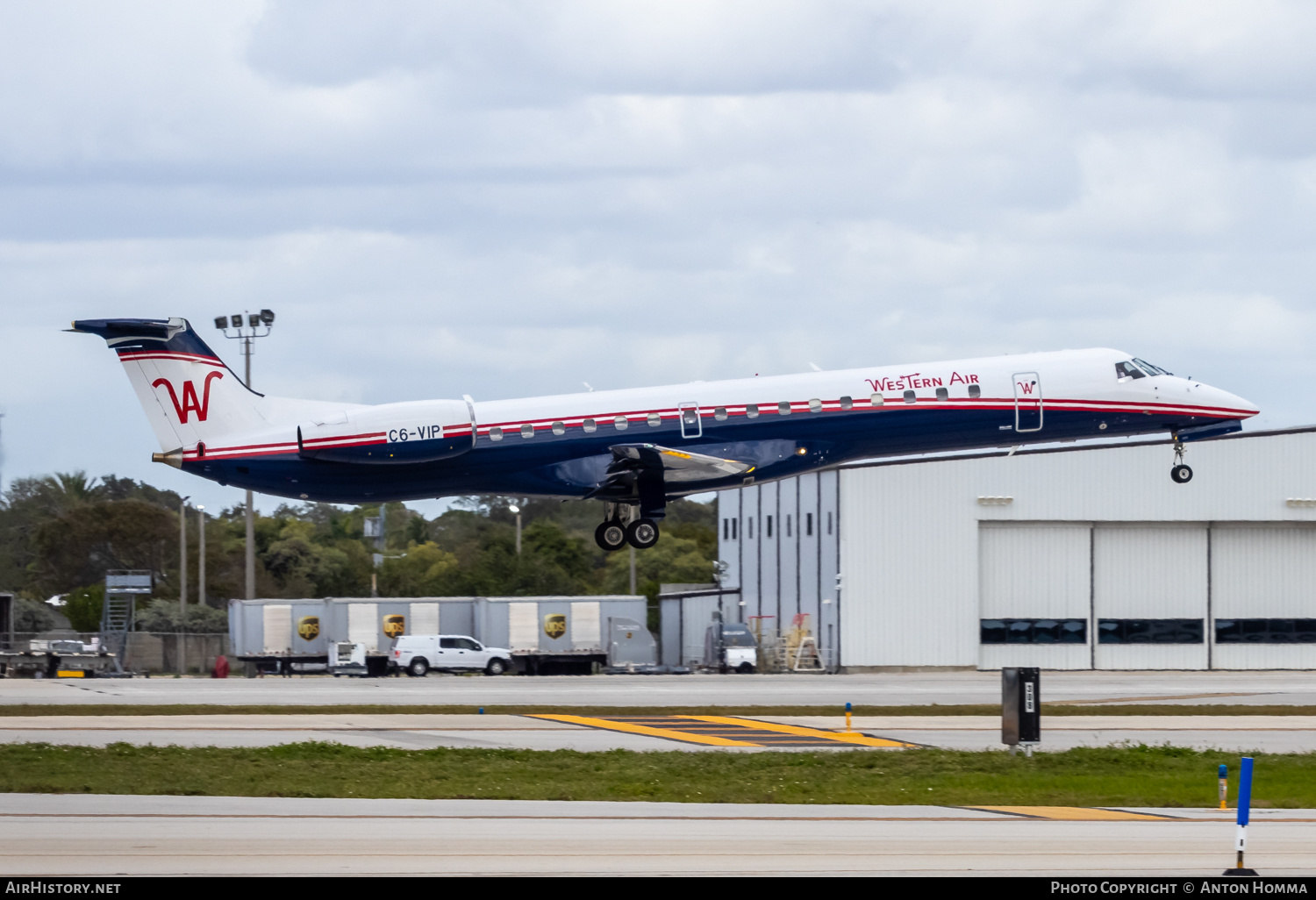 Aircraft Photo of C6-VIP | Embraer ERJ-145LR (EMB-145LR) | Western Air | AirHistory.net #776470