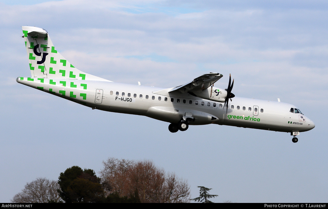 Aircraft Photo of F-HJGO | ATR ATR-72-500 (ATR-72-212A) | Green Africa Airways | AirHistory.net #776471