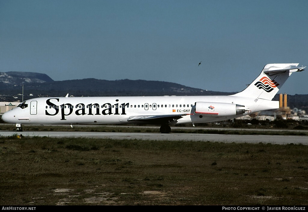 Aircraft Photo of EC-GKF | McDonnell Douglas MD-87 (DC-9-87) | Spanair | AirHistory.net #776473